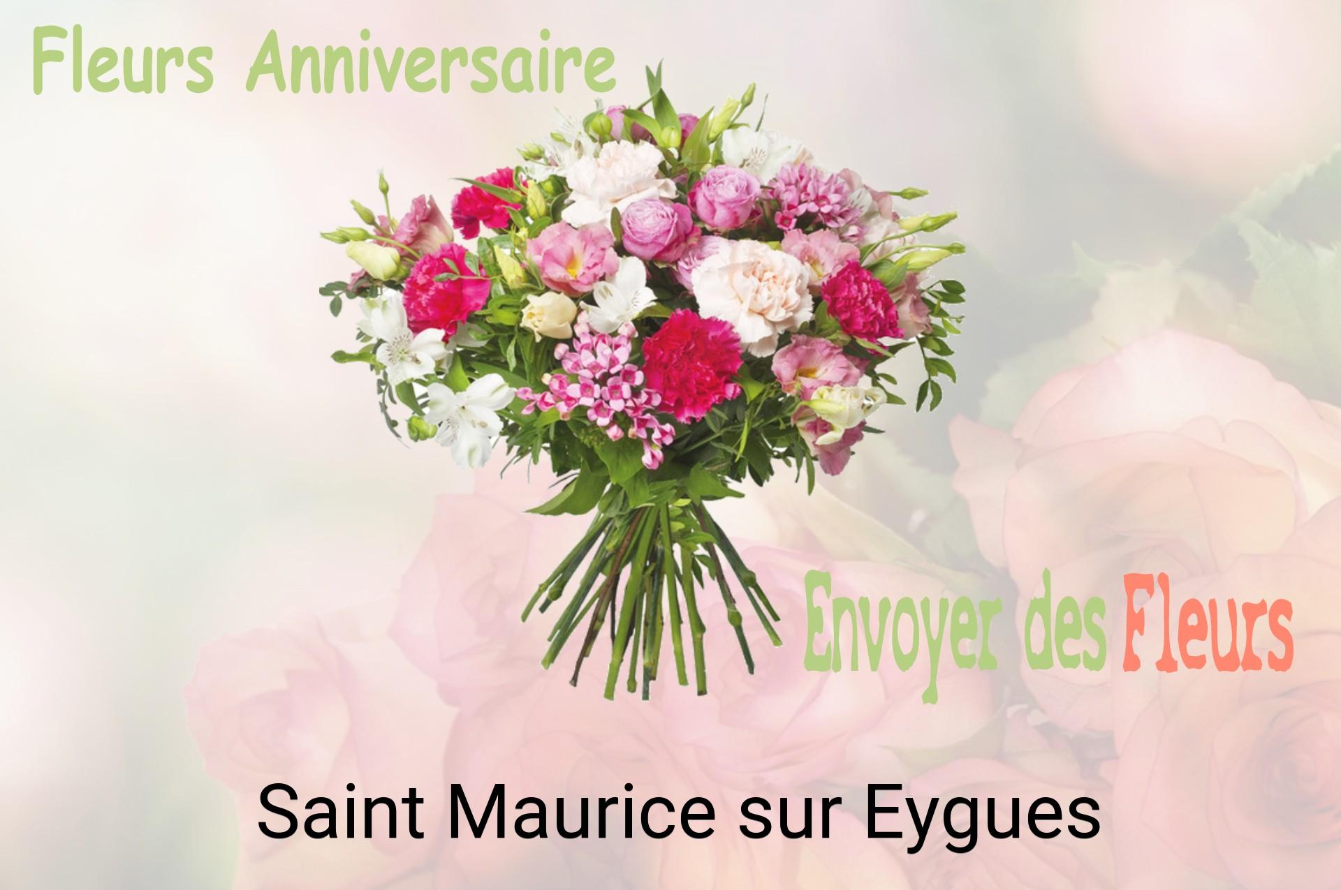 Bouquet de fleurs d’anniversaire livré à Saint-Maurice-sur-Eygues